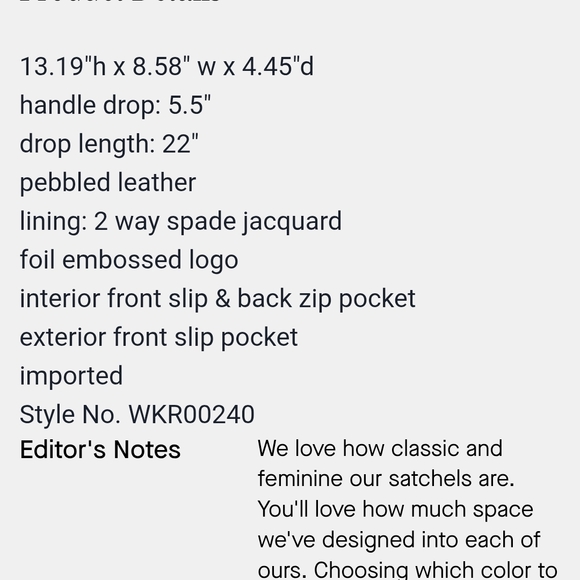 Kate Spade Blush Pink Tote - Picture 13 of 13